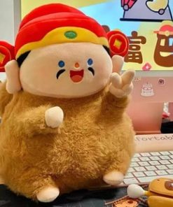 Gấu Capybara Cosplay Ông Thần Tài