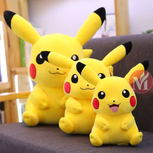 các size của gấu bông pikachu
